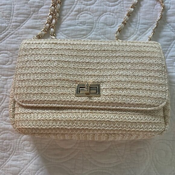 EsQualo Straw Purse, NWTs, Spring 2025 line - Picture 2 of 7
